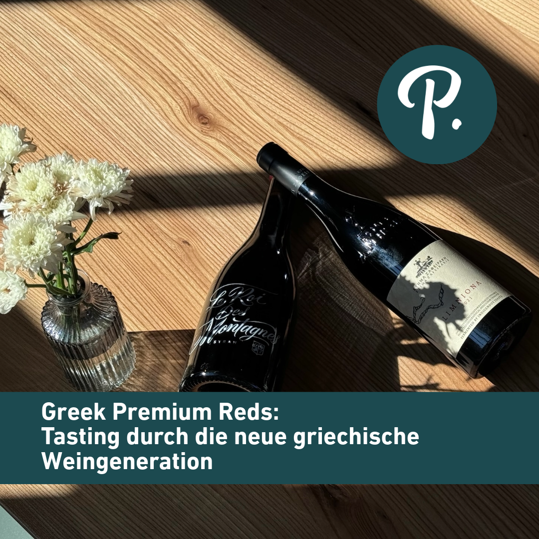 Weintasting bei PAREA: Greek Premium Reds