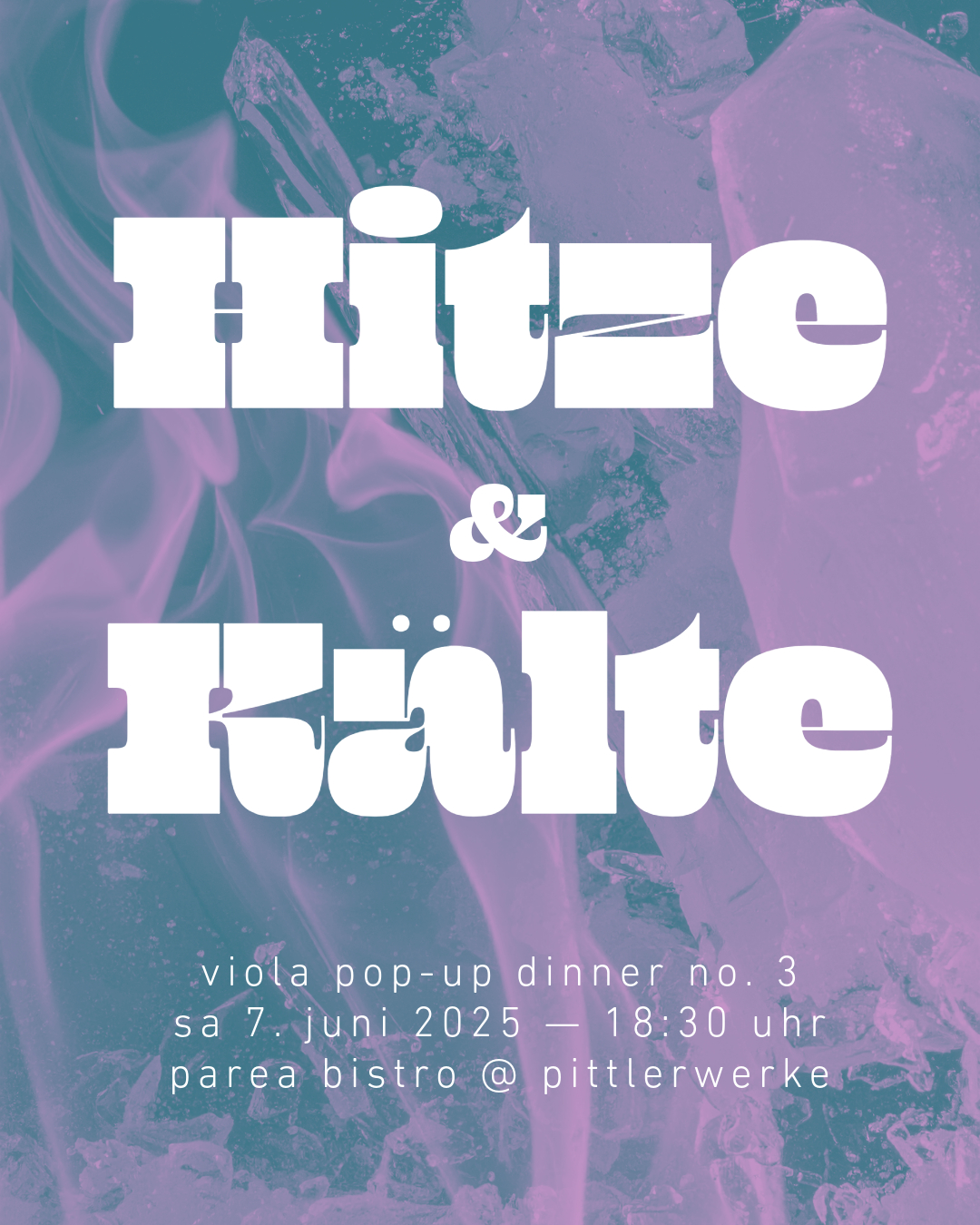 VIOLA Pop-up-Dinner No. 3 – 4-Gänge-Menü Plant Based Dining