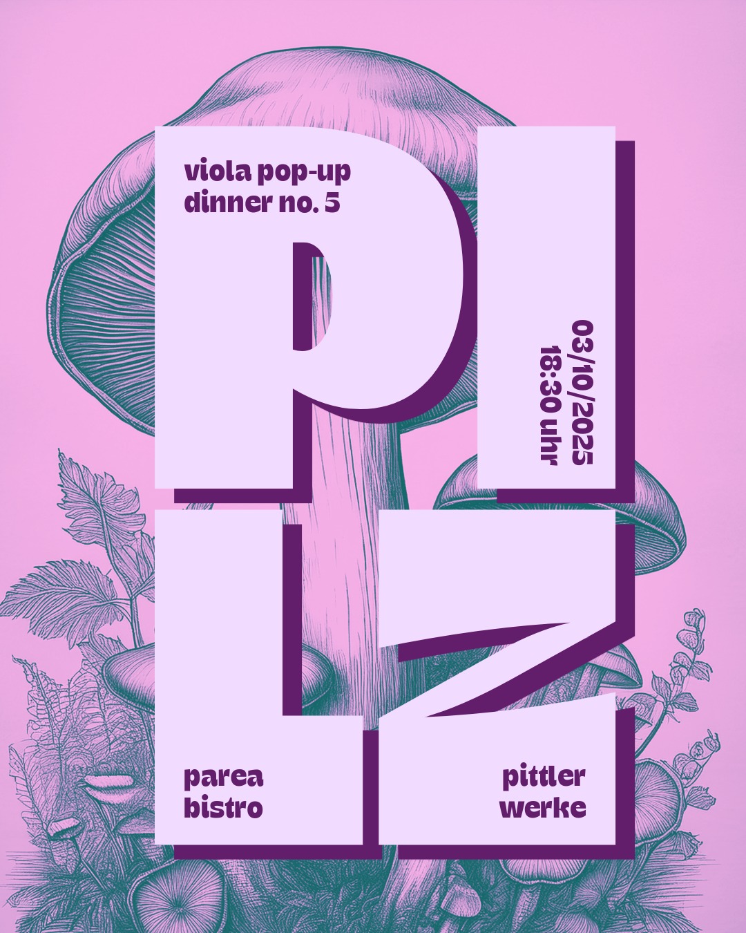 VIOLA Pop-up-Dinner No. 5 – 4-Gänge-Menü Plant Based Dining