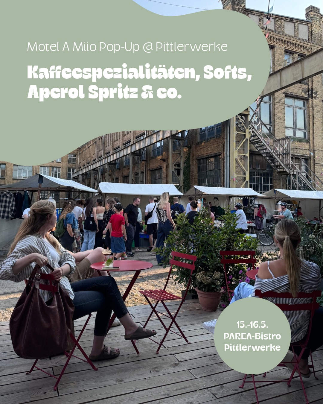 PAREA × Pittlerwerke Motel A Miio Pop-Up